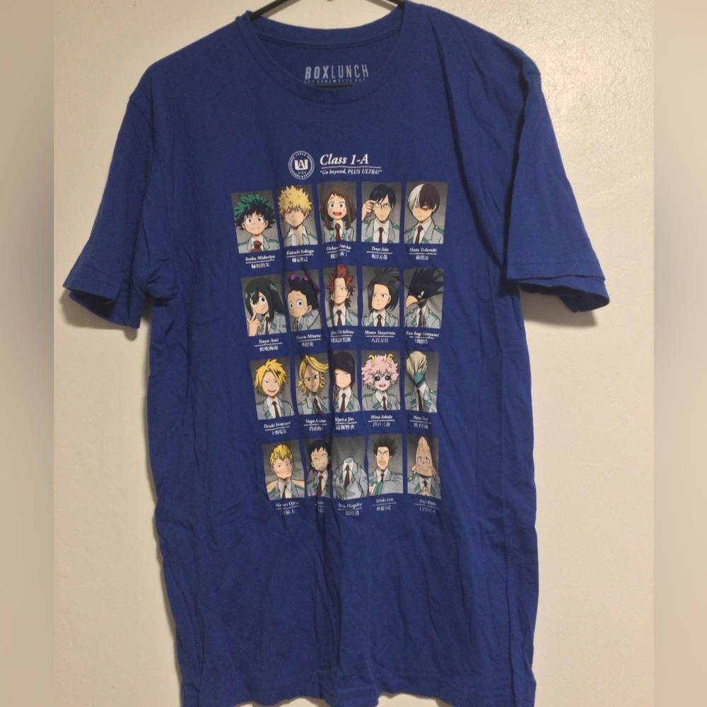 My hero academia shirt